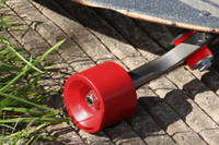 Signal Red Pigmented Skateboard Wheel Thumbnail